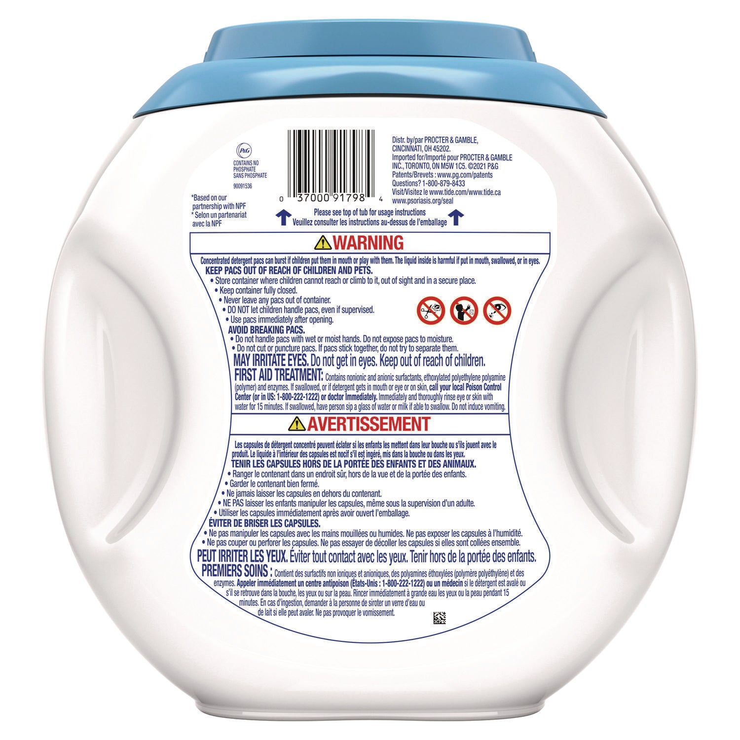 Tide Pods Laundry Detergent Packs - Color Safe - 81 / Pack