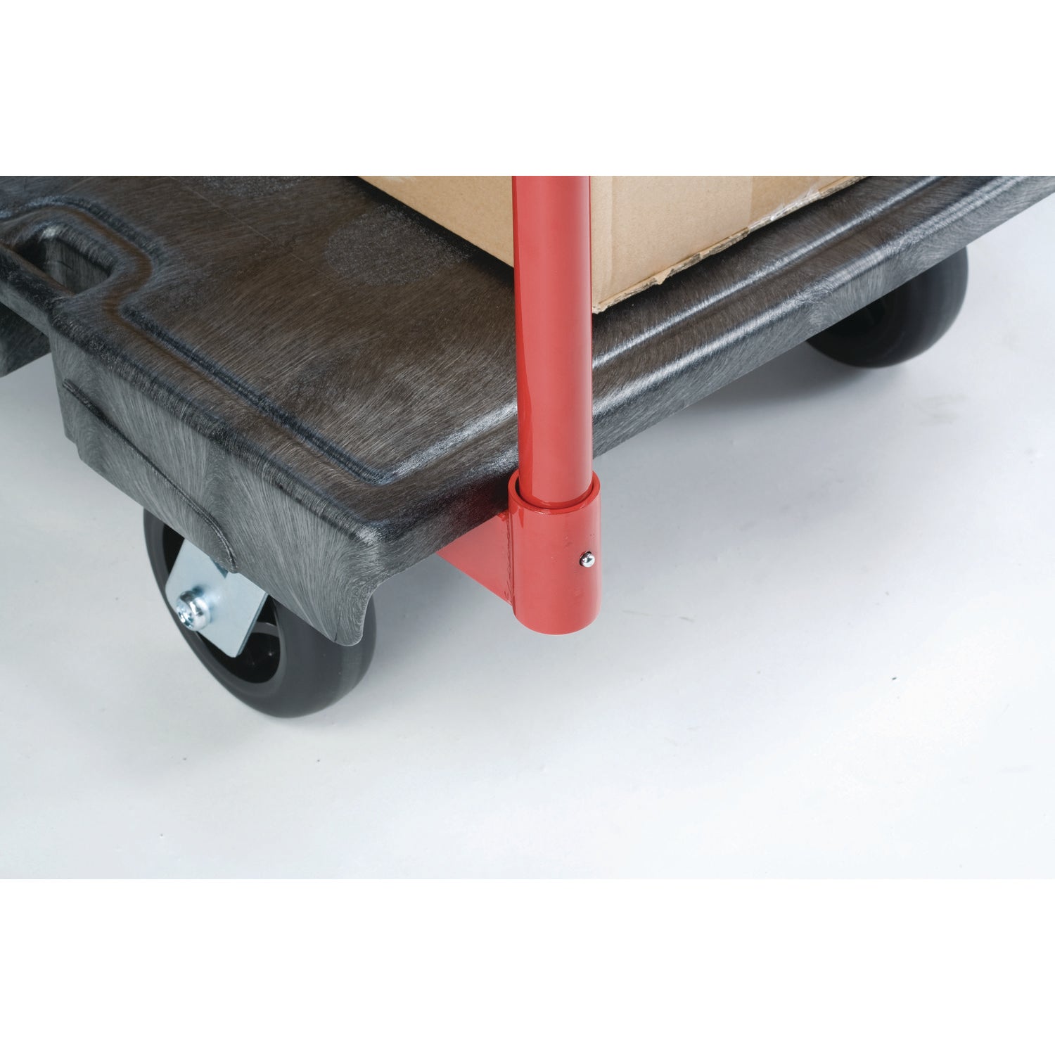 Heavy-Duty Platform Truck Cart, 2,000 Lb Capacity, 24 X 48 Platform, Black