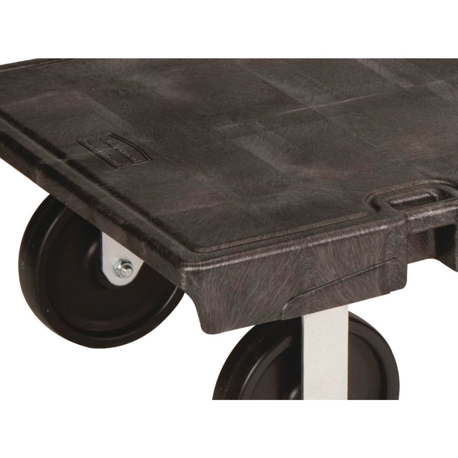 Platform Truck with 8" Polyolefin Casters, 2,000 lb Capacity, 30 x 60 x 7, Black