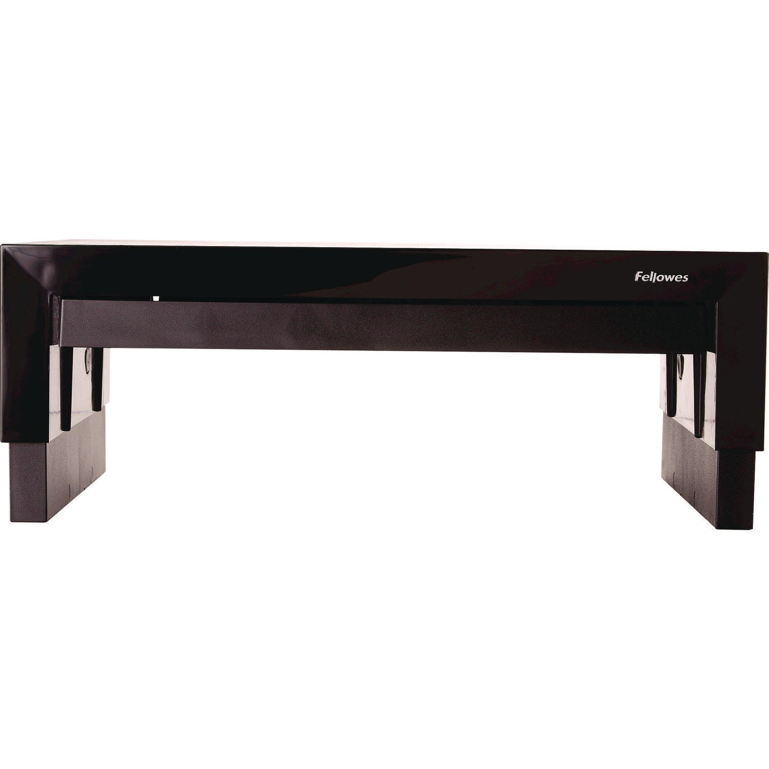 Up to 21" Screen Support - 40 lb Load Capacity - 4.38" Height x 16" Width x 9.38" Depth - Desktop - Black, Pearl - Rubber Feet, Storage Tray, Non-skid Feet, Comfortable, Scratch Resistant, Scuff Resistant