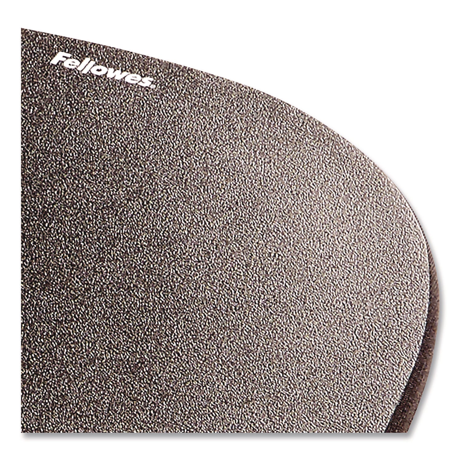 Fellowes Memory Foam Mouse Pad/Wrist Rest - 1" Height x 7.94" Width x 9.25" Depth - Black - Memory Foam - Wear Resistant, Tear Resistant, Skid Proof - 1 Each