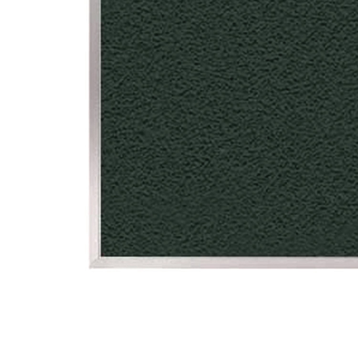 Ghent PremaTak Vinyl Bulletin Board - 48.46" Board Height x 87.90" Board Width x 0.56" Board Depth - Ebony Fiberboard, Vinyl Surface - Satin Anodized Aluminum Frame - 1 Each