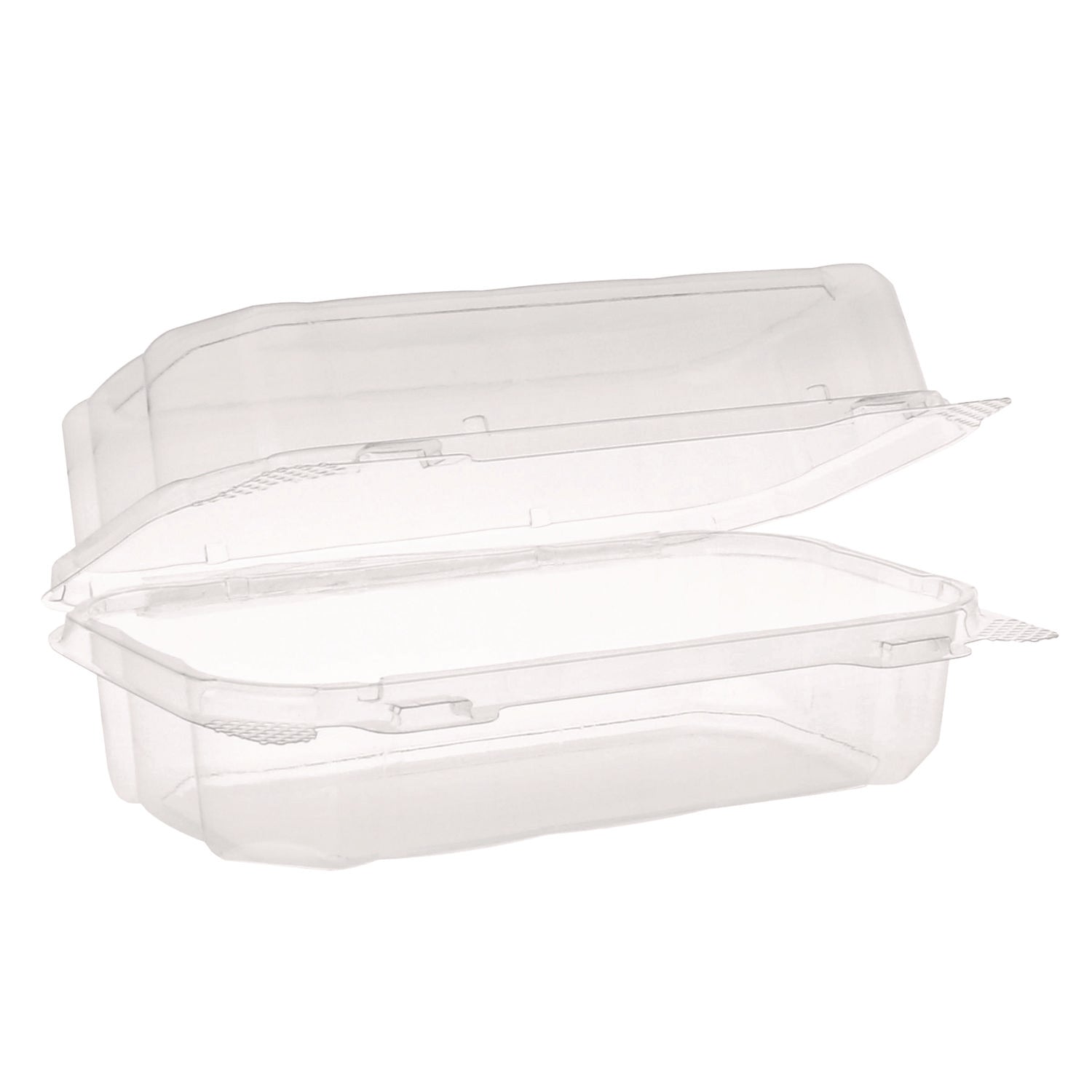 Hoagie Hinged Lid Container, 9 x 5.5 x 3.2, Clear, Plastic, 220/Carton