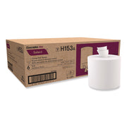Cascades PRO Select Centerpull Hand Towels, 2 Ply, 7.30" x 10", 600 Sheets per Roll, 7.75" Roll Diameter, 2 1/4" Core, White, 6 Rolls per Carton