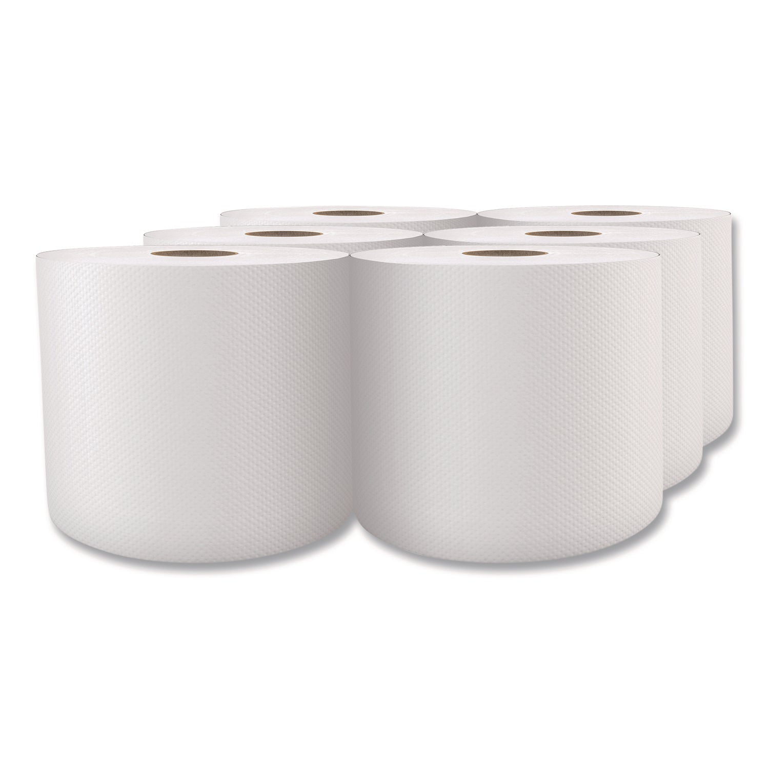 Cascades PRO Select Centerpull Hand Towels, 2 Ply, 7.30" x 10", 600 Sheets per Roll, 7.75" Roll Diameter, 2 1/4" Core, White, 6 Rolls per Carton