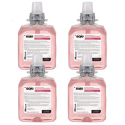 Gojo&reg; FMX-12 Refill Cranberry Luxury Foam Handwash - Cranberry Scent - 1.32 quart - Hand - Amber - Drip-free, Antibacterial-free, Bio-based - 4 / Carton