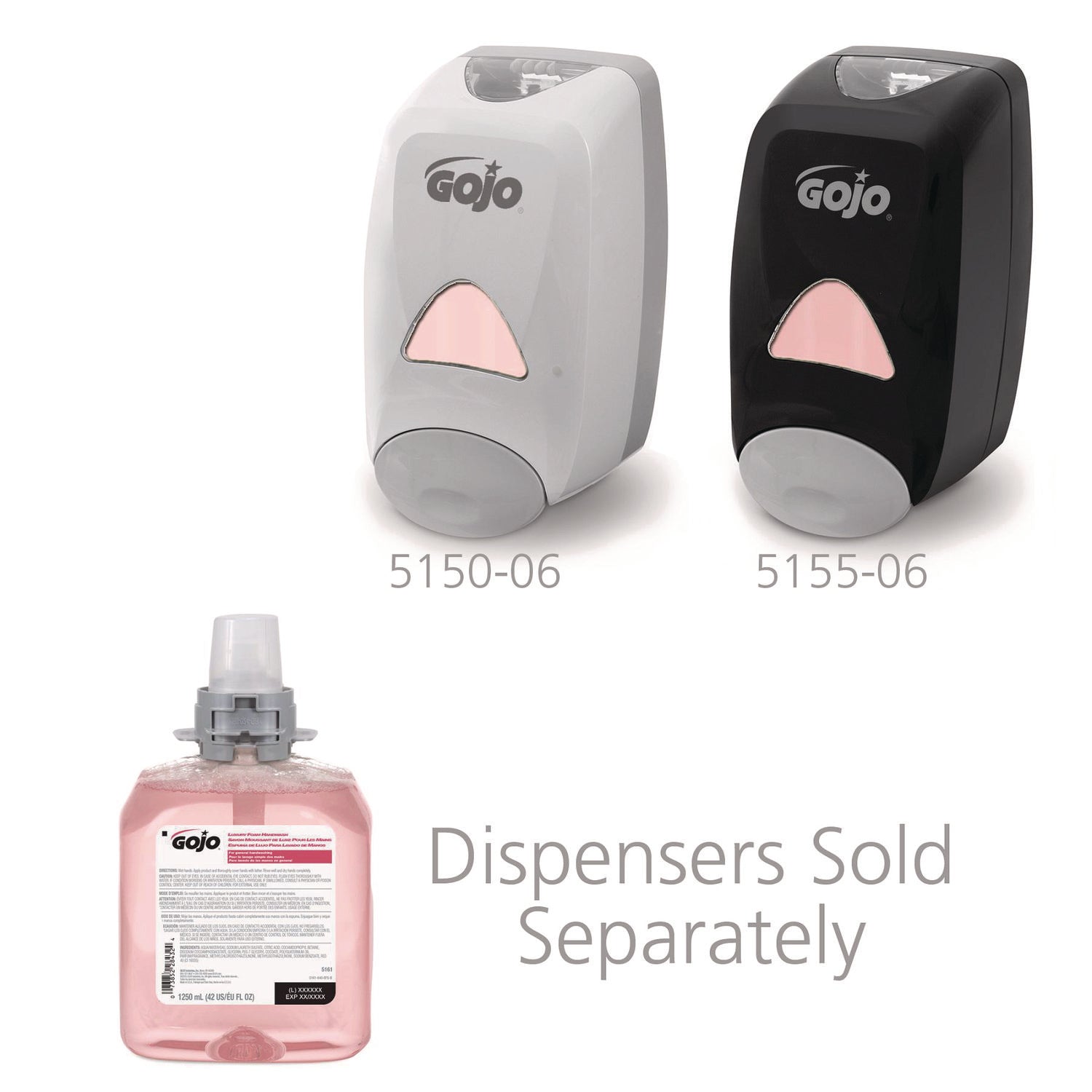 Gojo&reg; FMX-12 Refill Cranberry Luxury Foam Handwash - Cranberry Scent - 1.32 quart - Hand - Amber - Drip-free, Antibacterial-free, Bio-based - 4 / Carton