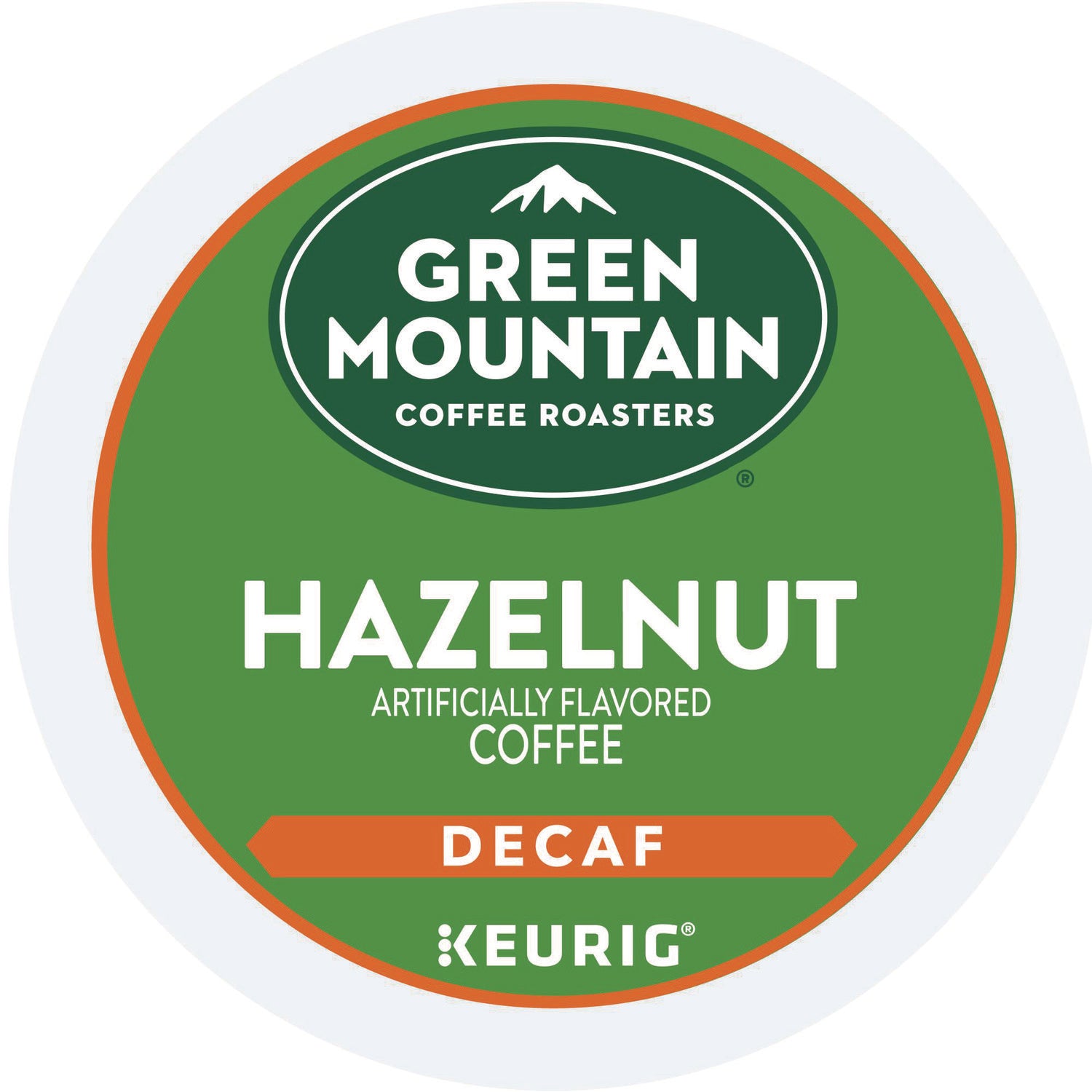 Compatible with Keurig Brewer - Light - K-Cup, Pod - Hazelnut, Decaf - Kosher - Decaffeinated - 24 / Box