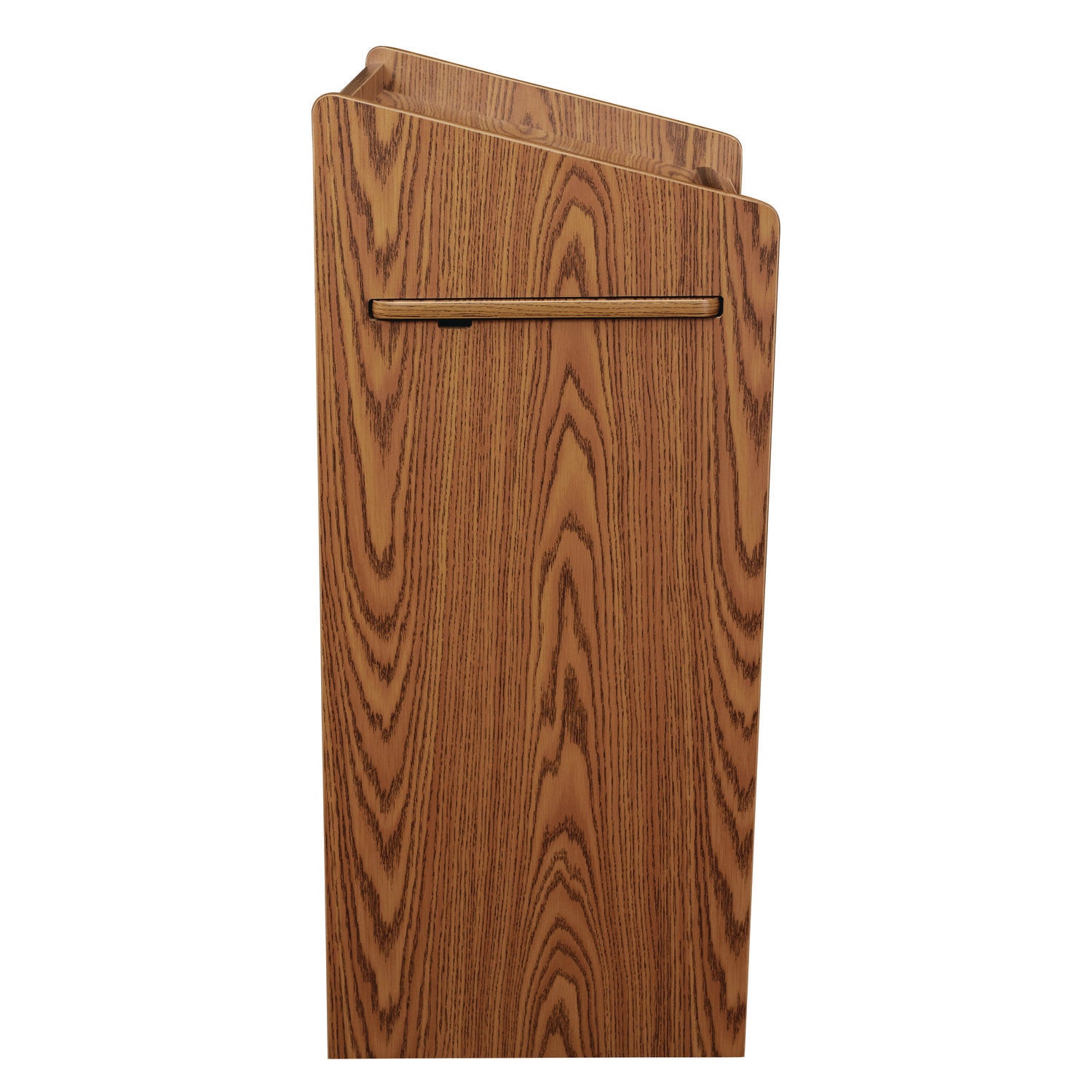 Oklahoma Sound® Aristocrat Non-Sound Lectern, Color: Medium Oak