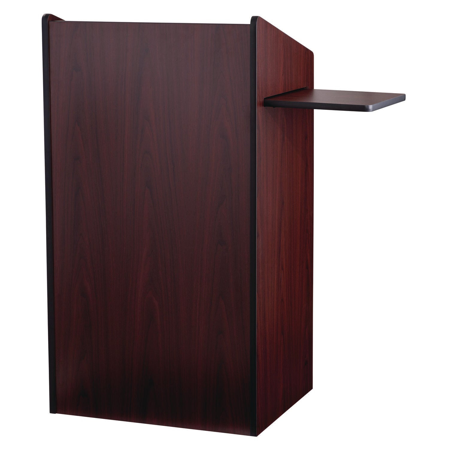 Oklahoma Sound® Aristocrat Non-Sound Lectern, Color: Mahogany