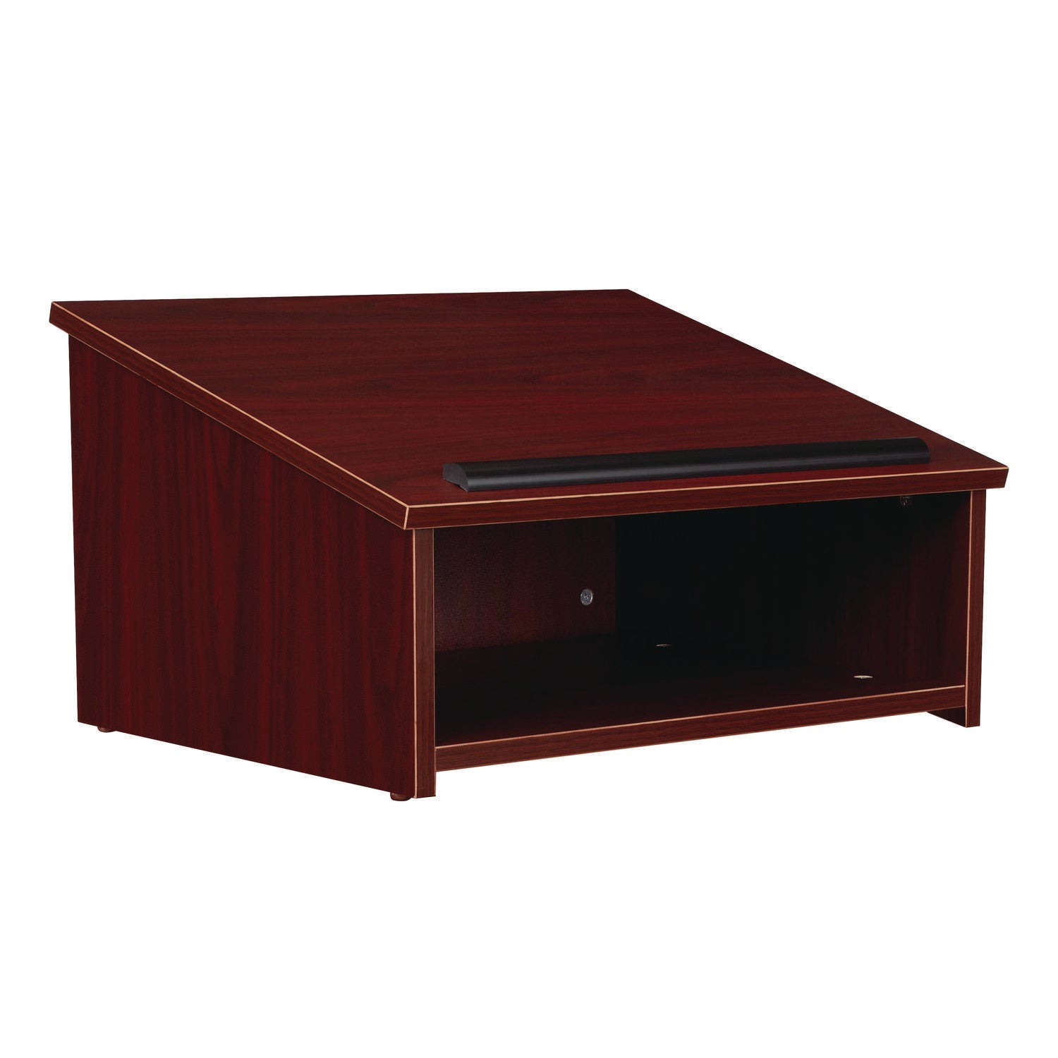 Oklahoma Sound® Tabletop Lectern, Color: Mahogany