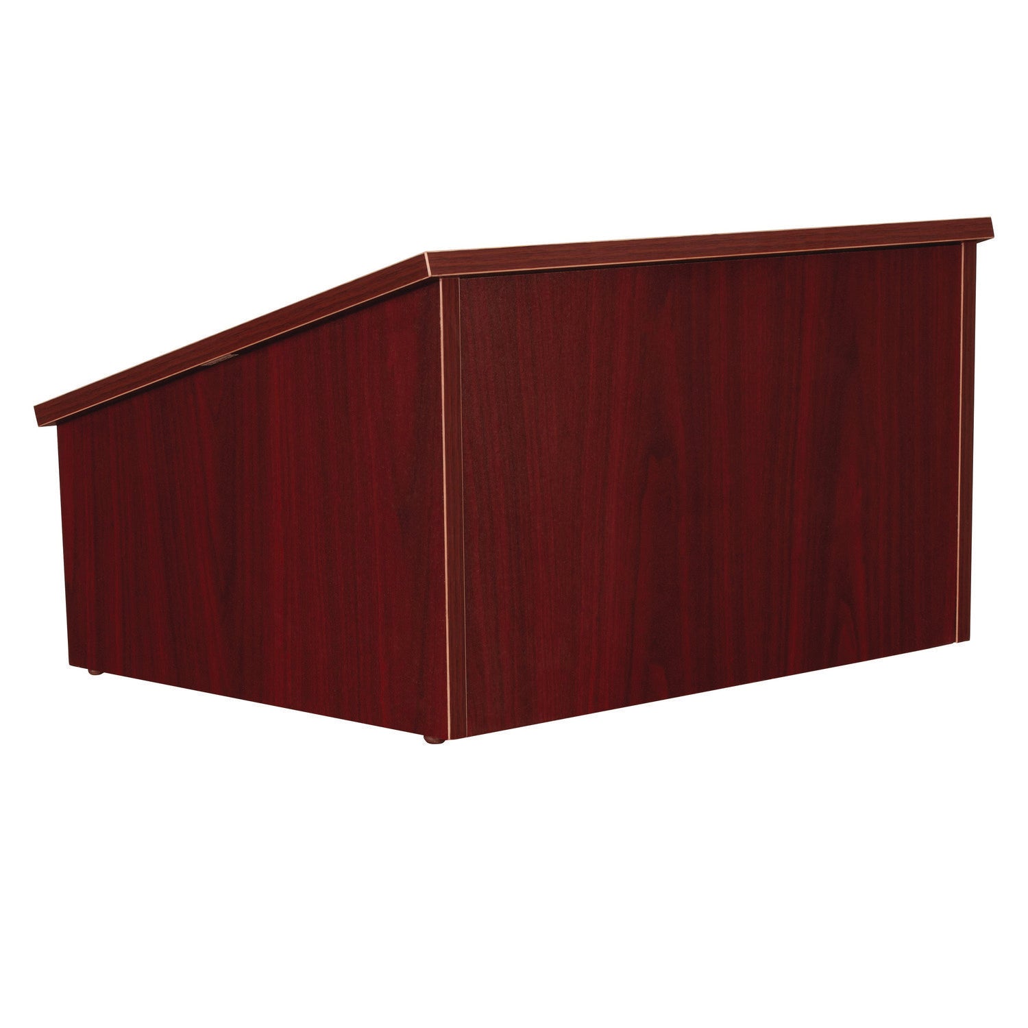 Oklahoma Sound® Tabletop Lectern, Color: Mahogany