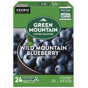 Green Mountain Coffee Roasters&reg; K-Cup Wild Mountain Blueberry Coffee - Compatible with Keurig Brewer - Regular - K-Cup - 24 / Box
