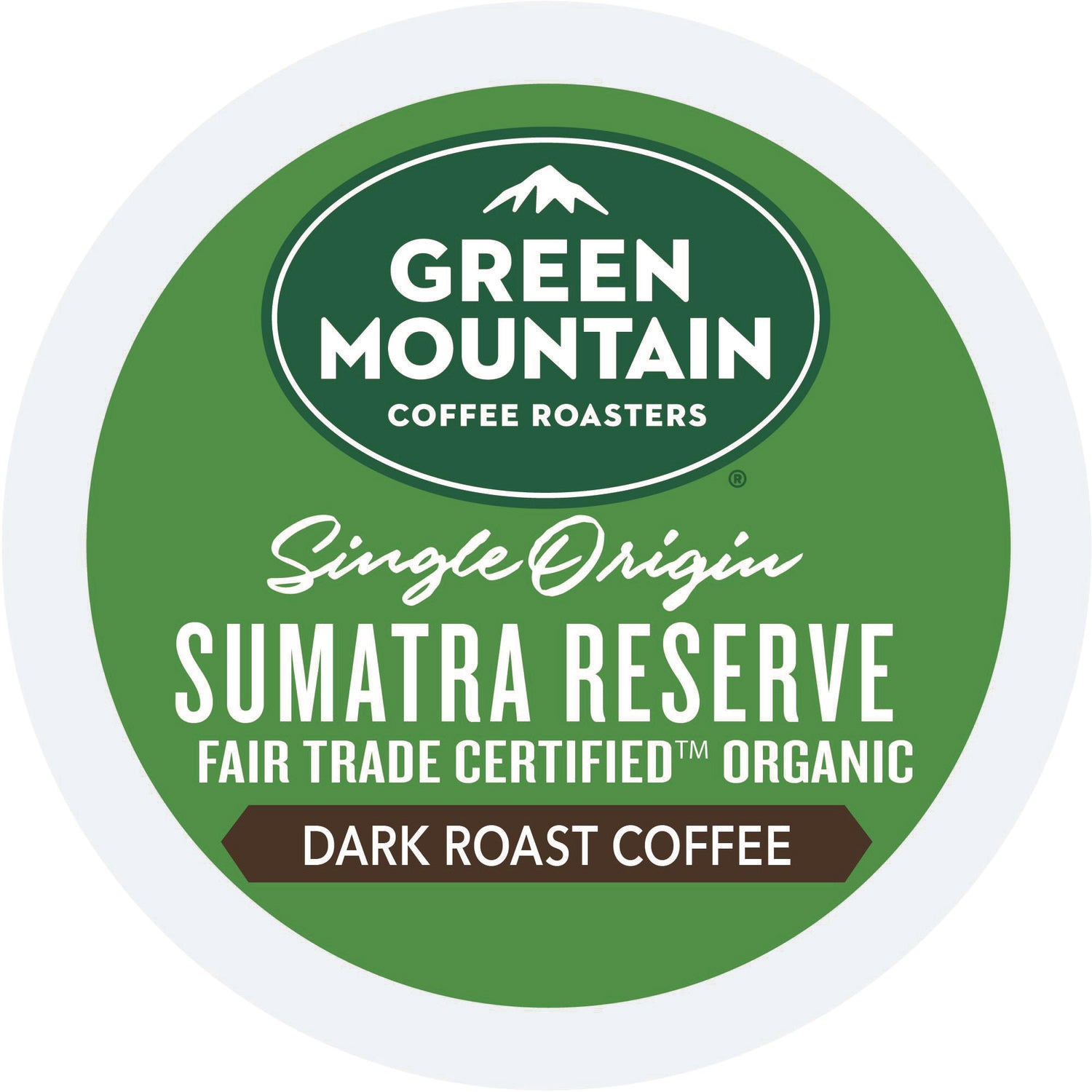 Compatible with Keurig K-Cup Brewer - Regular - Dark - 24 K-Cup - K-Cup, Pod - Sumatra Reserve - Kosher - Organic - 24 / Box