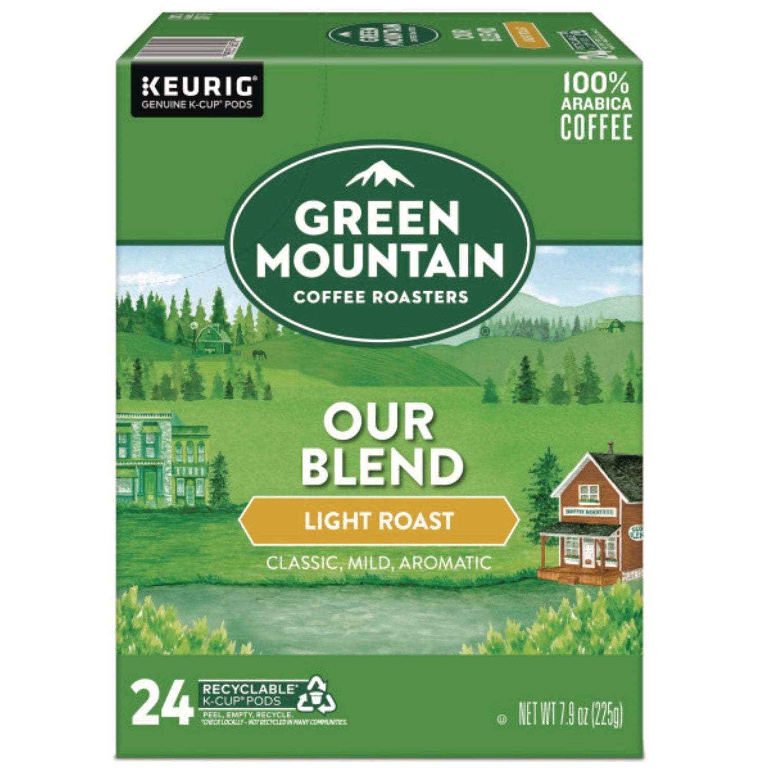 Compatible with Keurig Brewer - American - Light - K-Cup, Pod - Our Blend - Kosher - 24 / Box