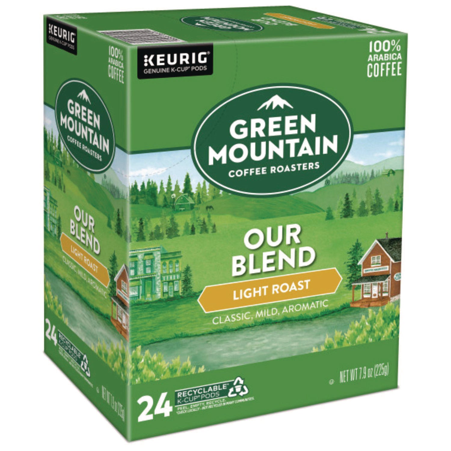 Compatible with Keurig Brewer - American - Light - K-Cup, Pod - Our Blend - Kosher - 24 / Box