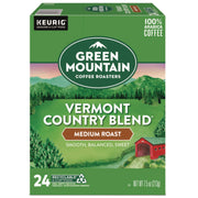 Green Mountain Coffee Roasters&reg; K-Cup, Pod Coffee - Compatible with Keurig Brewer - Regular - Medium - K-Cup, Pod - Kosher - 24 / Box
