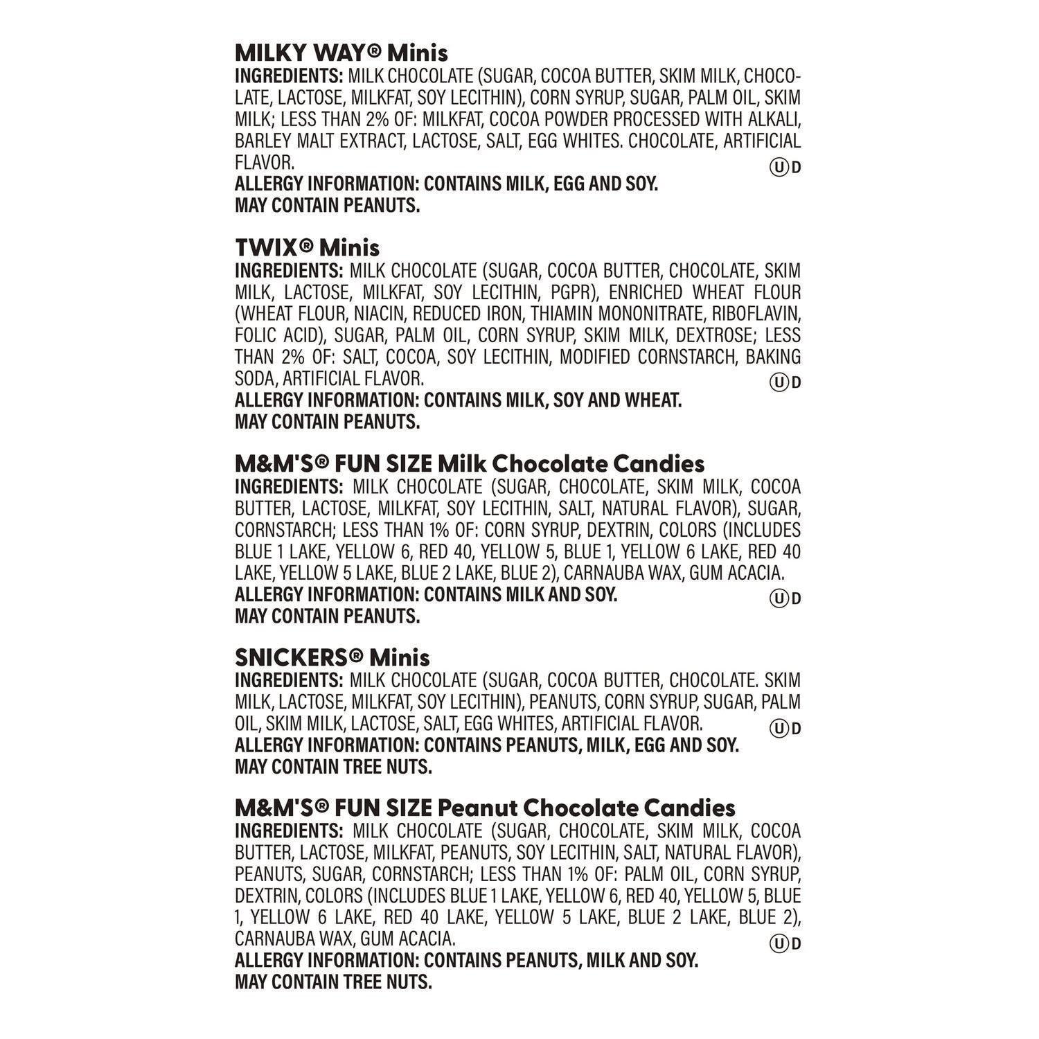 Assorted - Individually Wrapped - 3.91 lb - 1 Carton