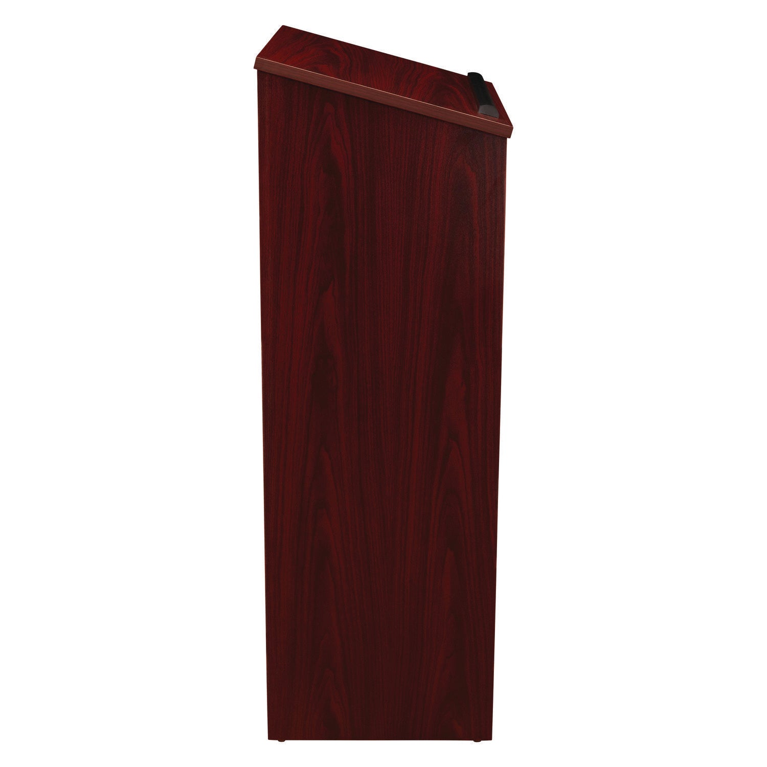 Oklahoma Sound® Full Floor Lectern, Color: Mahogany