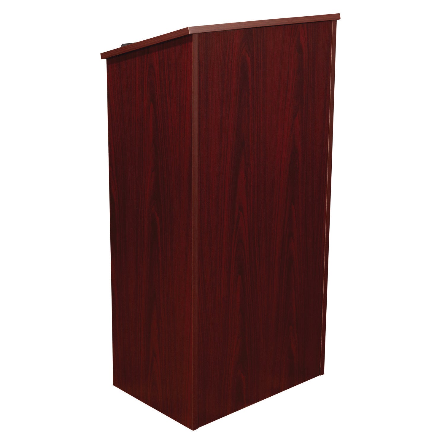 Oklahoma Sound® Full Floor Lectern, Color: Mahogany