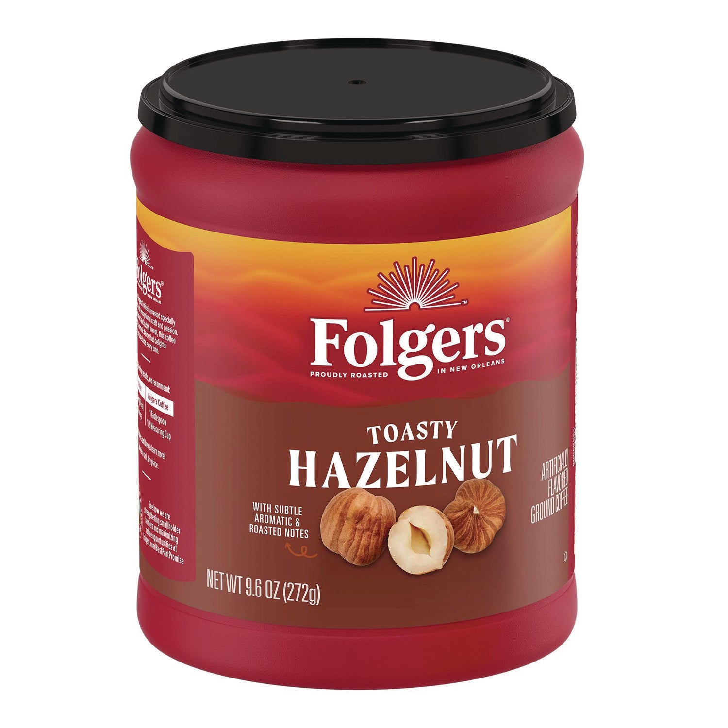 Coffee, Toasty Hazelnut, 9.6 oz Can