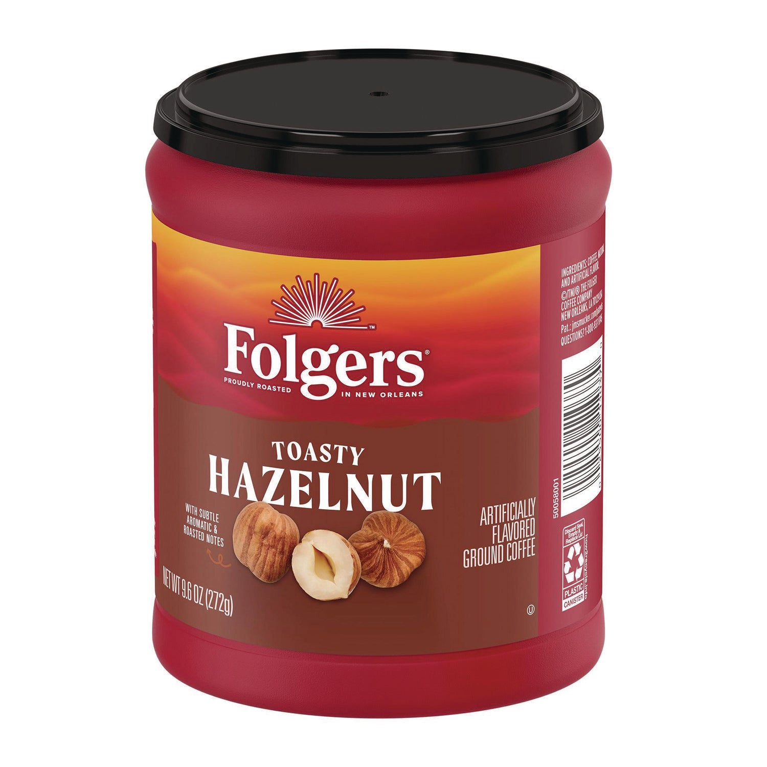 Coffee, Toasty Hazelnut, 9.6 oz Can