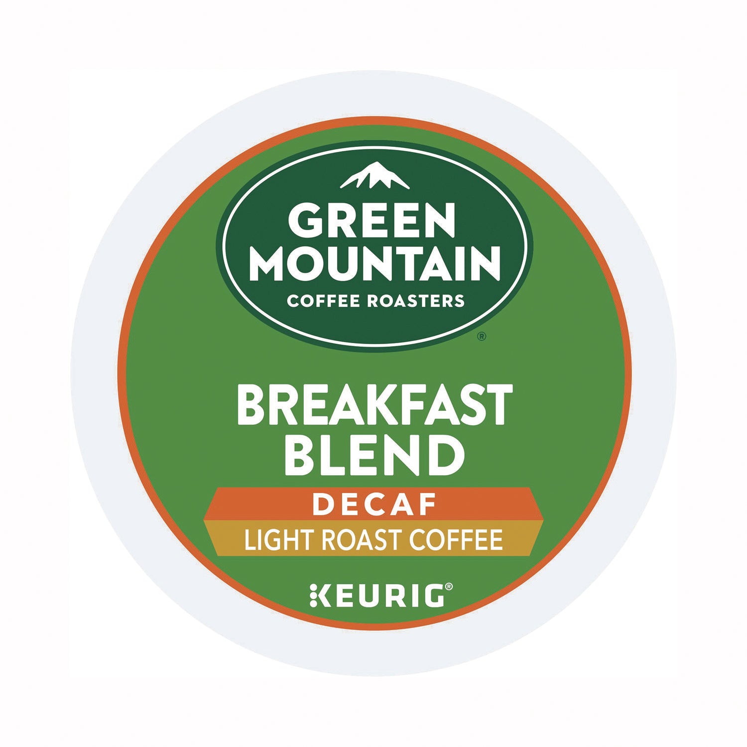 Breakfast Blend Decaf Coffee K-Cups, 48/Box