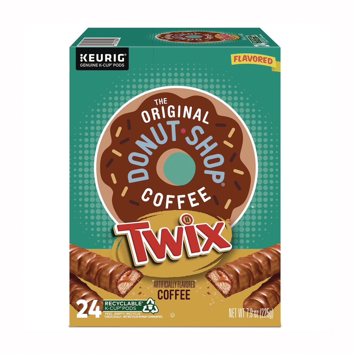 Twix Flavored Coffee K-Cups, 24/Box