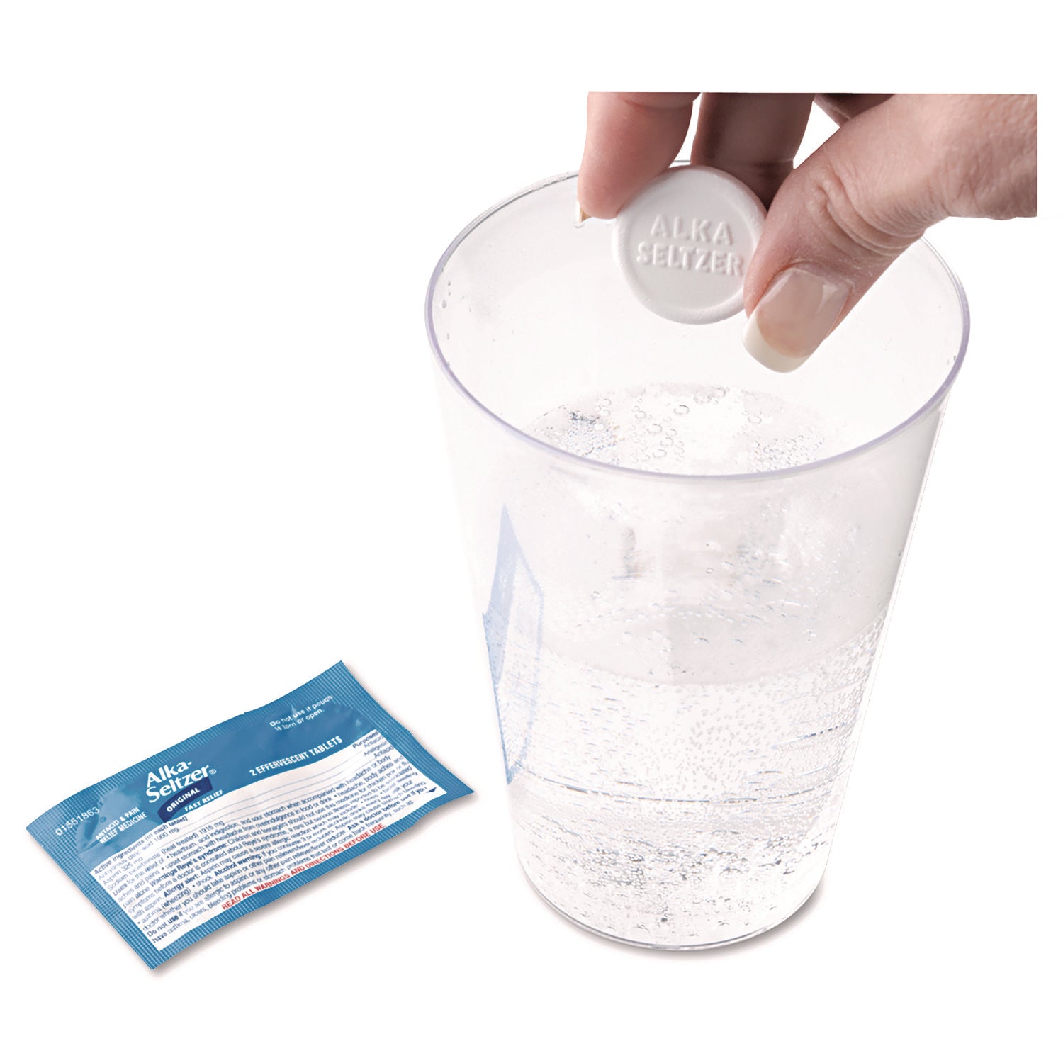 Buffered Aspirin (NSAID) Tablets, 2/Pack, 30 Packs/Box