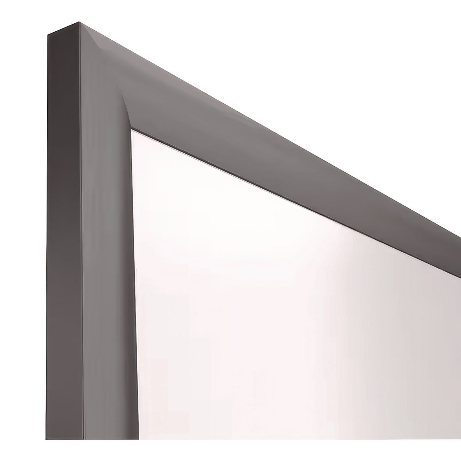 Magnetic Porcelain Dry Erase Board, 72" x 48", White Surface, Gray/Natural Aluminum Frame