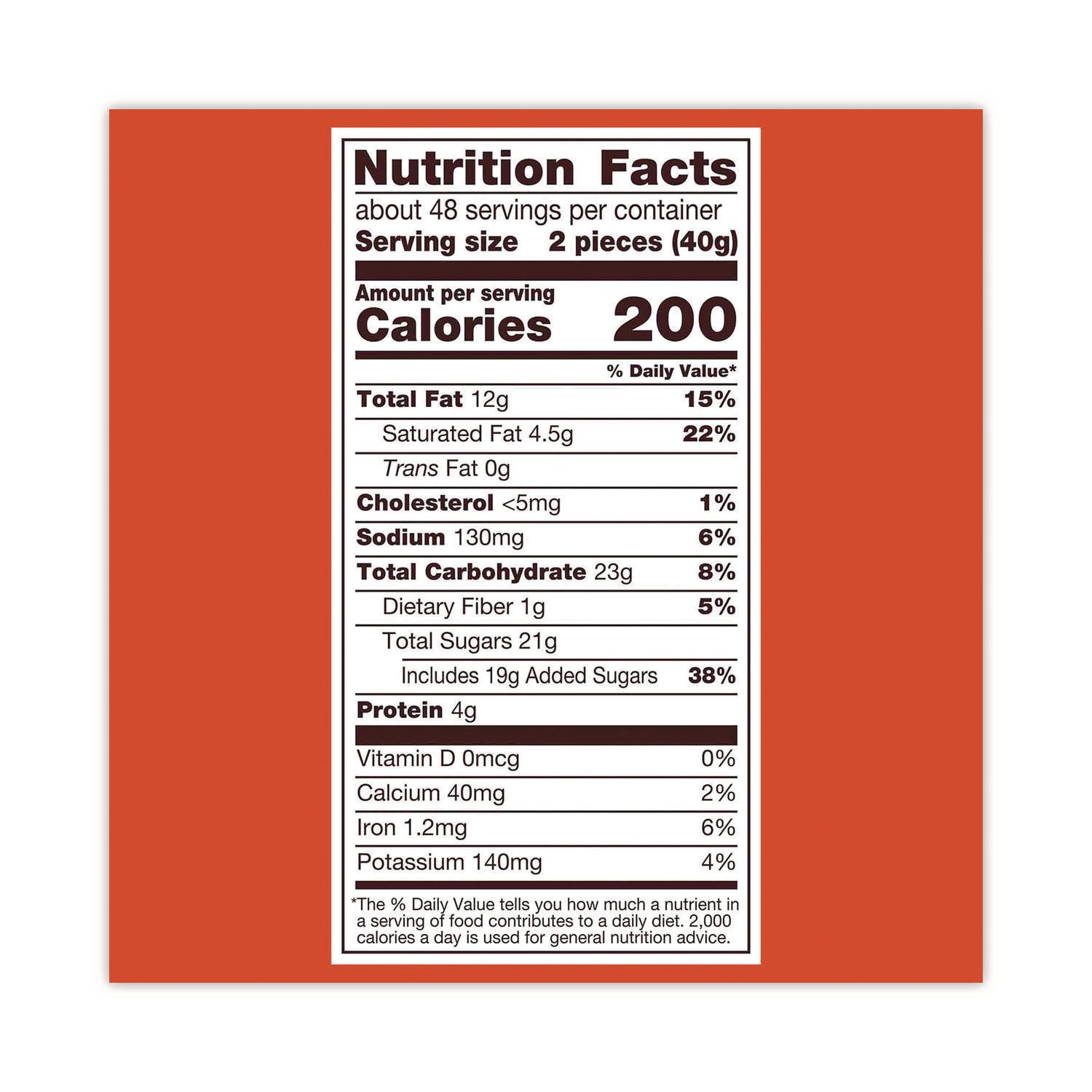 Green Rabbit Chocolate - Peanut Butter - 1.22 lb - 2 / Carton