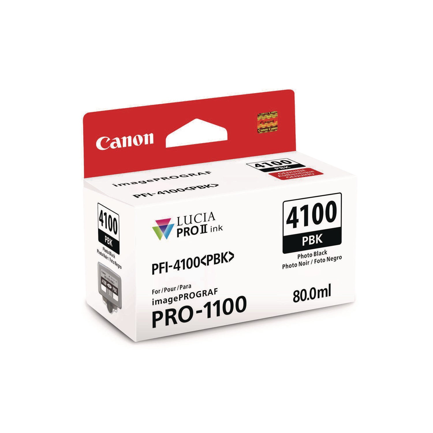 6777C002AA (PFI-4100) High-Yield Ink, Black