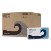 Exam Vinyl Gloves, Clear, Small, 3 3/5 Mil, 100/box, 10 Boxes/carton