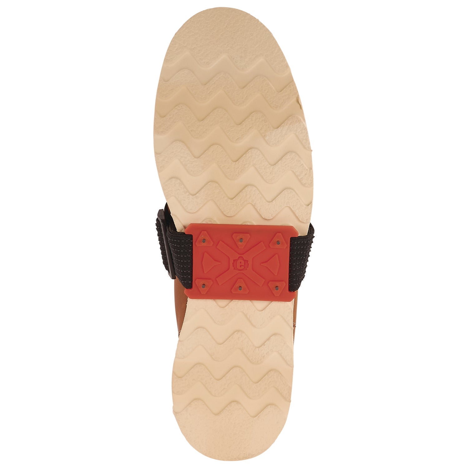 TREX 6316 Mid-Sole Ice Cleats. Flat Sole, One Size Fits Most, Orange