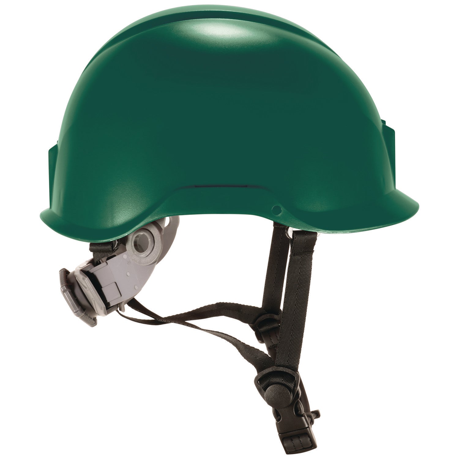 Skullerz 8976 Class E Safety Helmet, 6-Point Ratchet Suspension, Green,