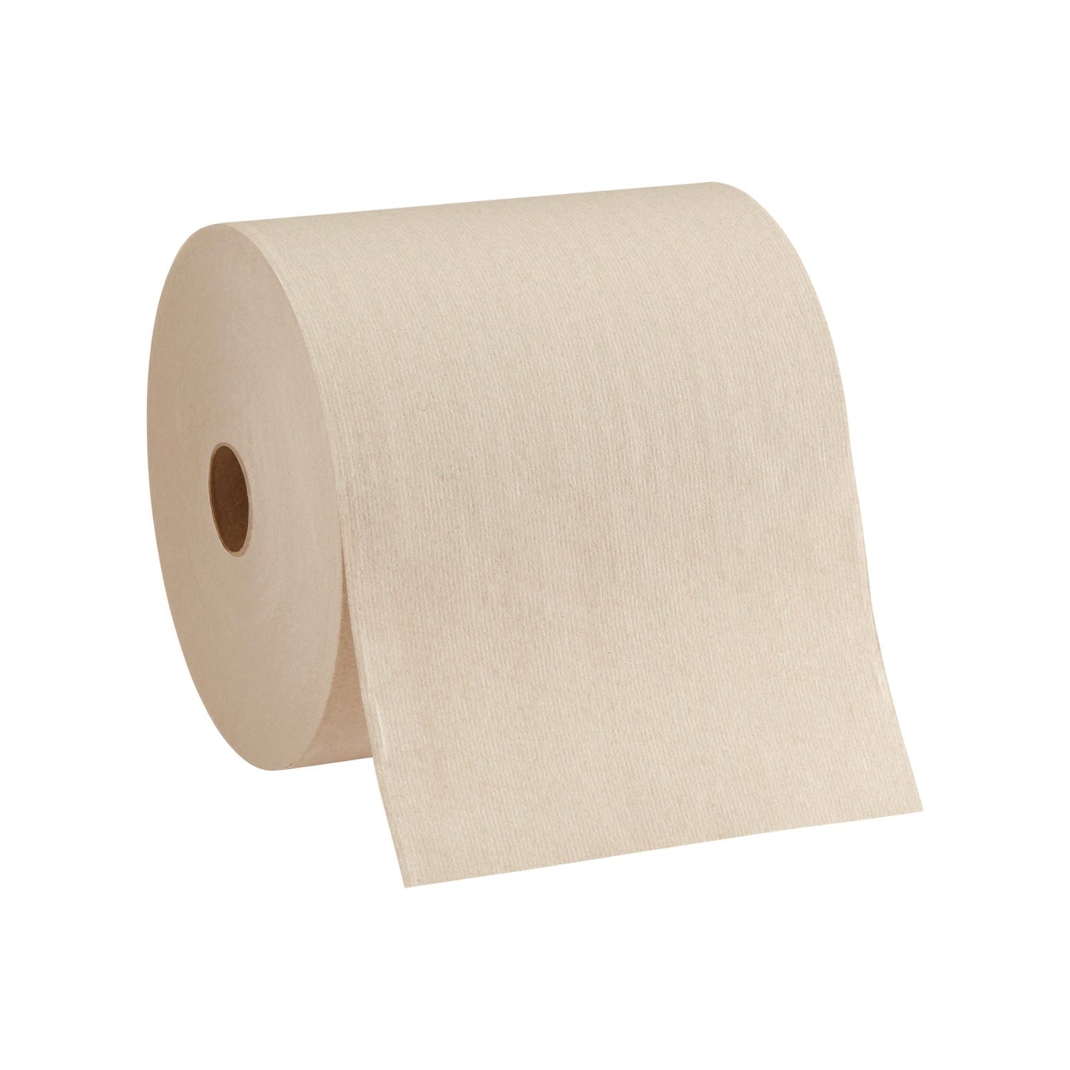 Pacific Blue Ultra High-Capacity Recycled Paper Towel Rolls, 7.87" x 1150 ft, Brown, 6 Rolls per Carton
