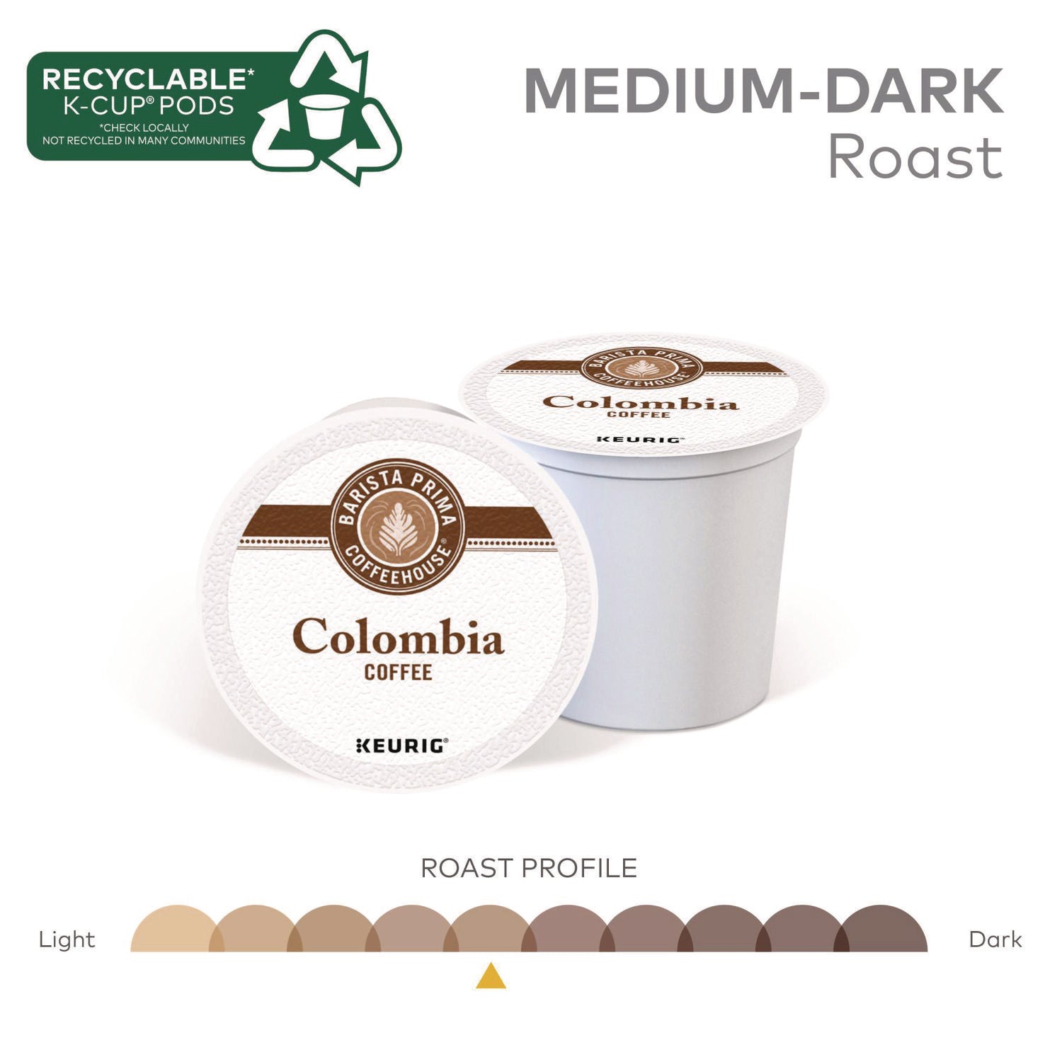 Compatible with Keurig Brewer - Regular - Bold - K-Cup, Pod - Kosher - 24 / Box