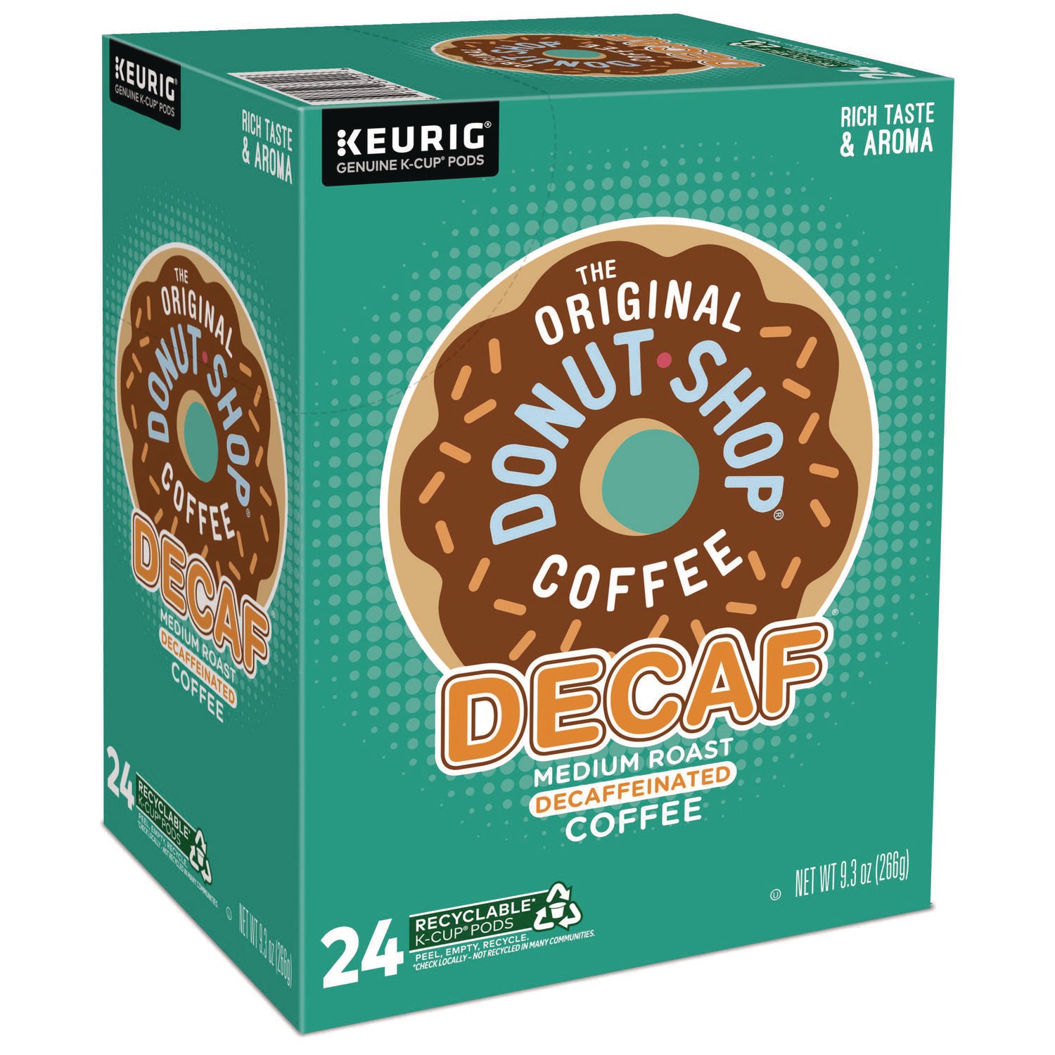 Decaf Coffee K-Cup Pods, 96/carton