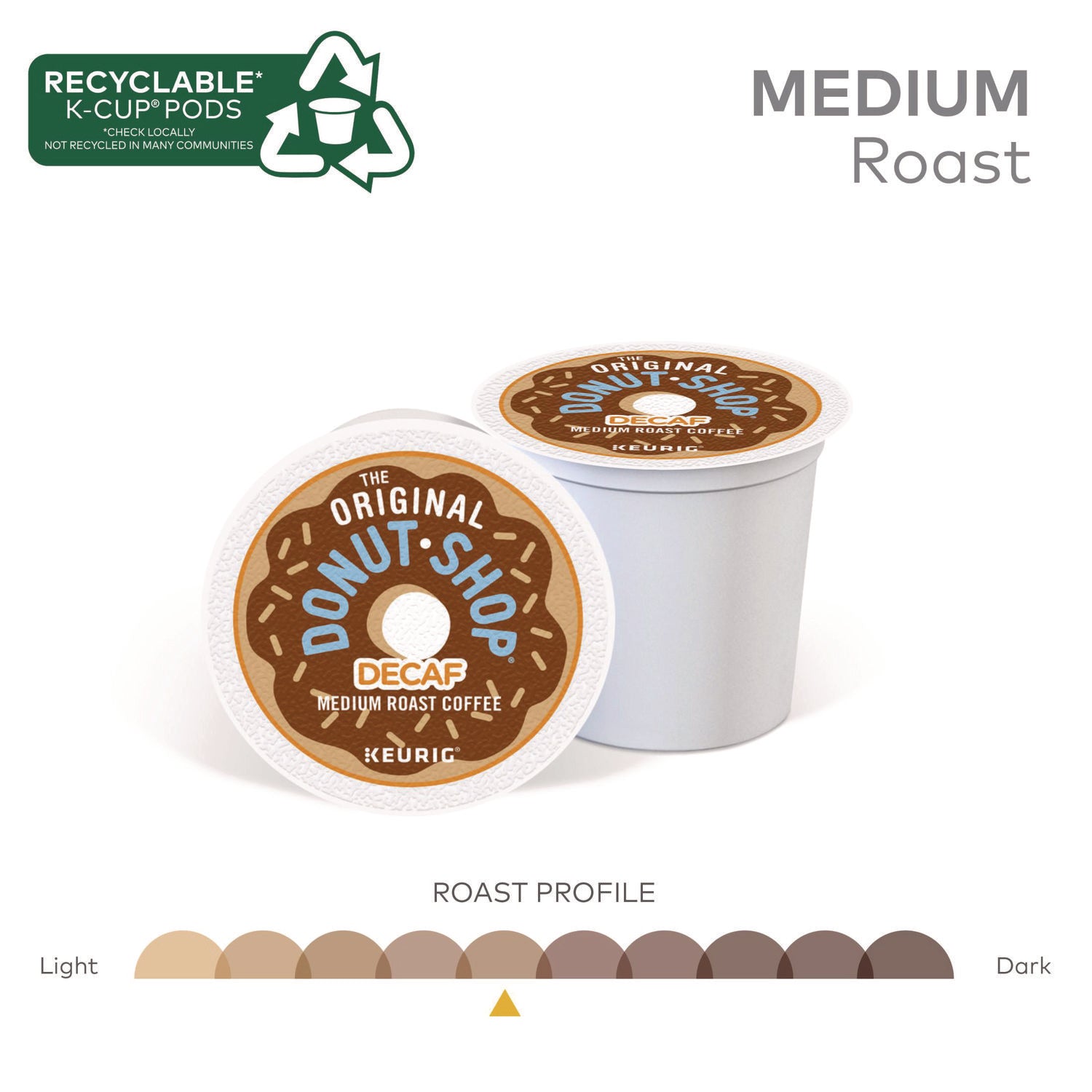 Decaf Coffee K-Cup Pods, 96/carton