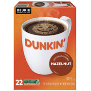 Compatible with Keurig Brewer - Medium - K-Cup - Hazelnut - 22 / Box