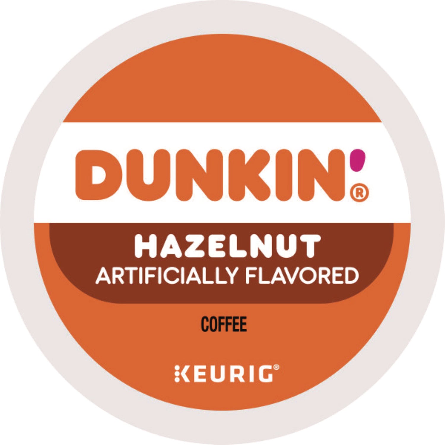 Compatible with Keurig Brewer - Medium - K-Cup - Hazelnut - 22 / Box