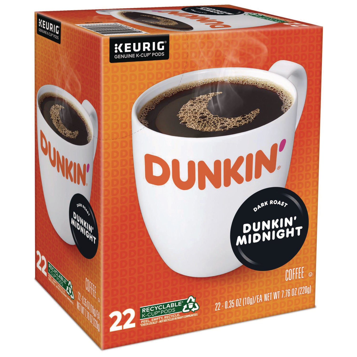 K-Cup Pods, Original Dark Roast, 22/box