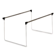 Letter - 14" to 18" Long - Steel - Stainless Steel - 2 / Box