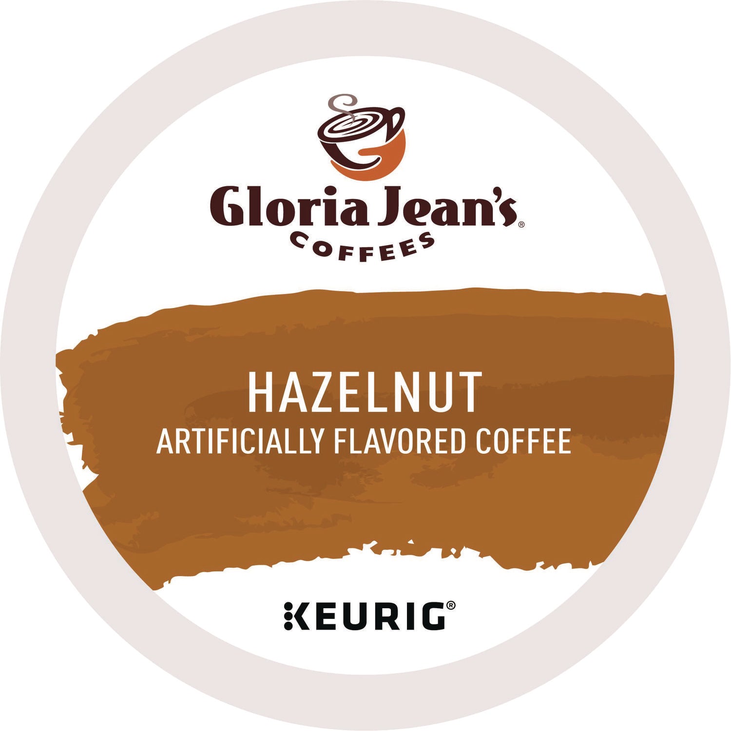 Compatible with Keurig Brewer - Regular - Medium - K-Cup, Pod - Hazelnut - Kosher - 24 / Box