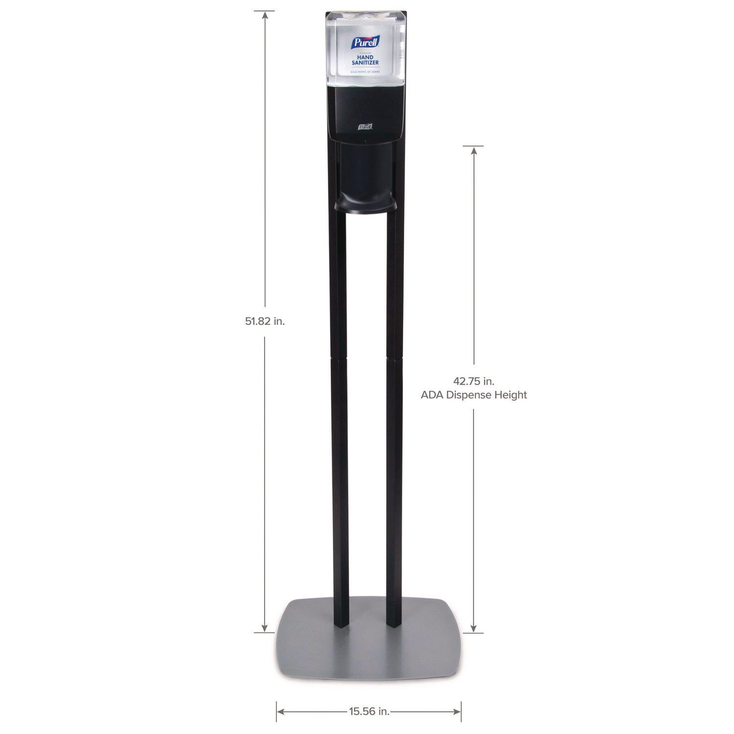 Freestanding - ABS Plastic - Gray
