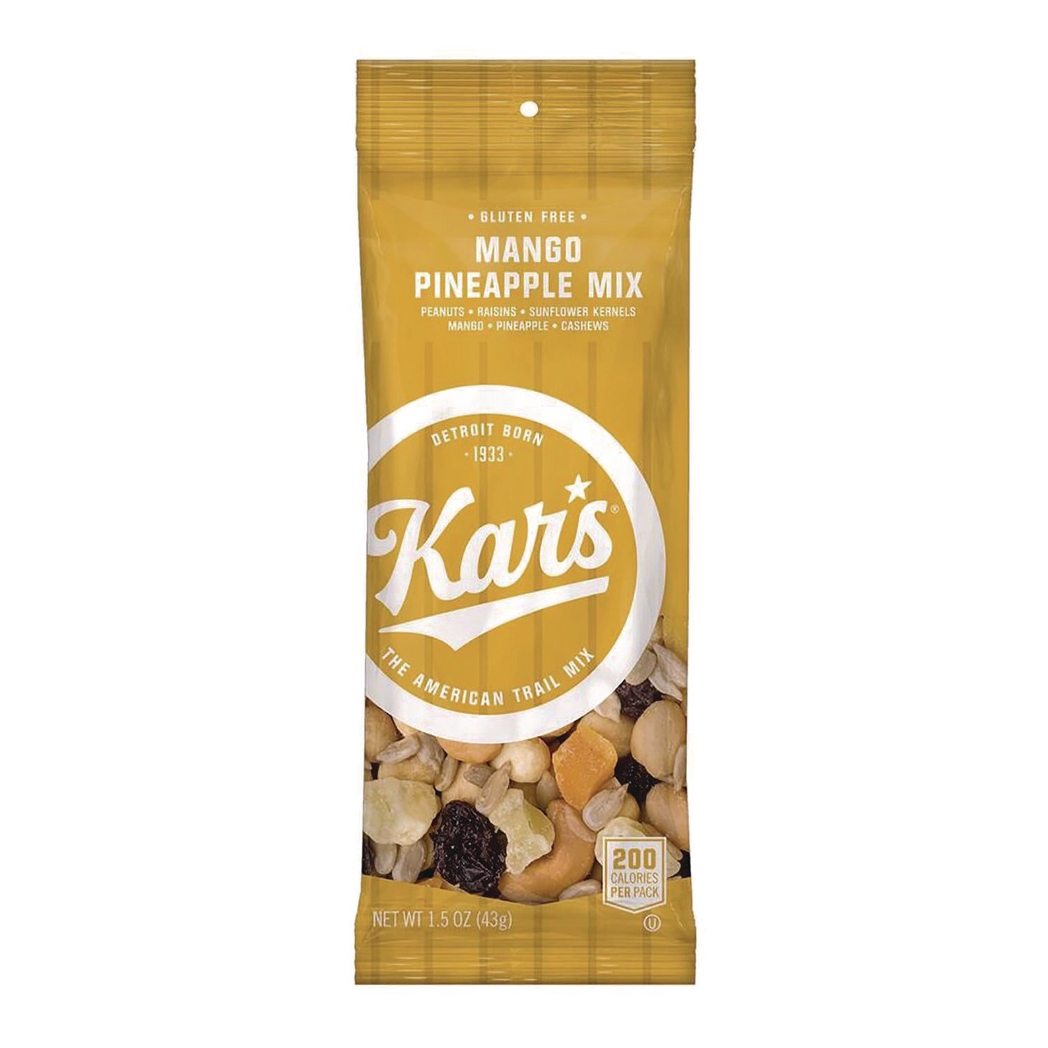 Trail Mix Variety Pack, Mango Pineapple/Sweet 'N Spicy/Yogurt Apple Nut, 24 Packets/Box