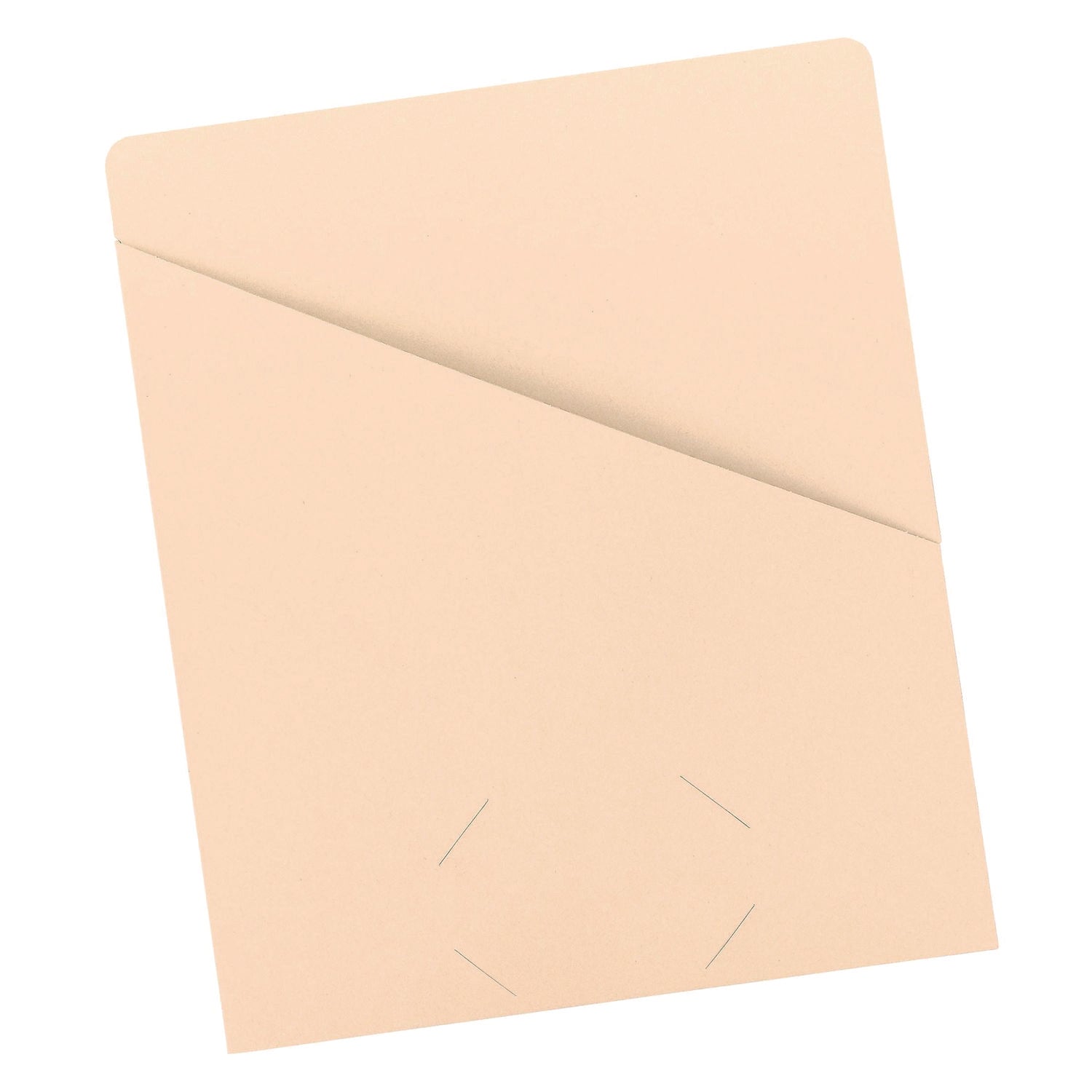 Smead Letter Recycled File Jacket - 8 1/2" x 11" - 11 pt. - Manila - 10% Recycled - 25 / Pack