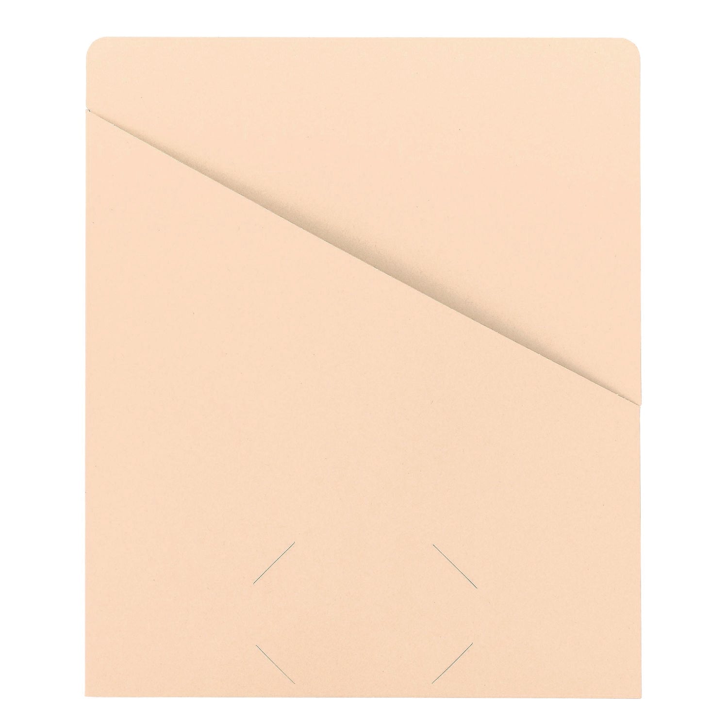 Smead Letter Recycled File Jacket - 8 1/2" x 11" - 11 pt. - Manila - 10% Recycled - 25 / Pack