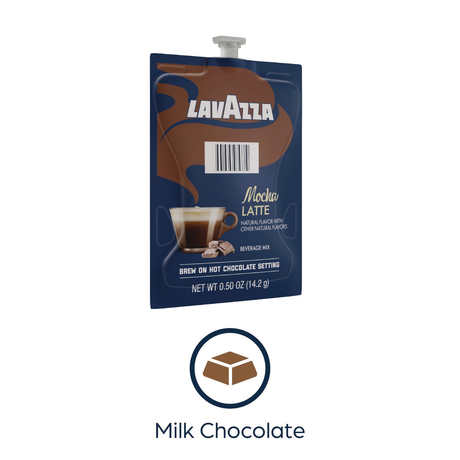 Flavia Latte Freshpacks, Mocha Latte, Medium Roast, Kosher, 0.5 oz Each, 72 Freshpacks per Carton, Compatible with Flavia Aroma, Creation 300, and Creation 600 Brewers