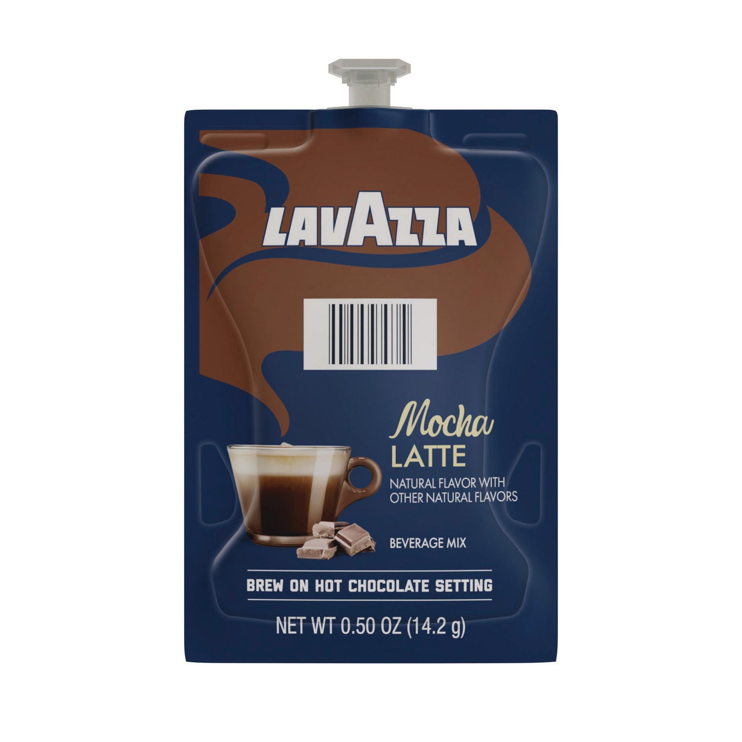 Flavia Latte Freshpacks, Mocha Latte, Medium Roast, Kosher, 0.5 oz Each, 72 Freshpacks per Carton, Compatible with Flavia Aroma, Creation 300, and Creation 600 Brewers